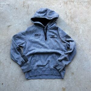 Hollister grey hoodie